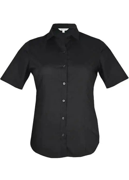 Aussie Pacific Ladies Kingswood Short Sleeve Shirt 2910S Metro Workwear.